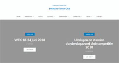 Desktop Screenshot of enkhuizertc.nl