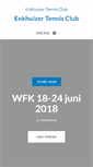 Mobile Screenshot of enkhuizertc.nl